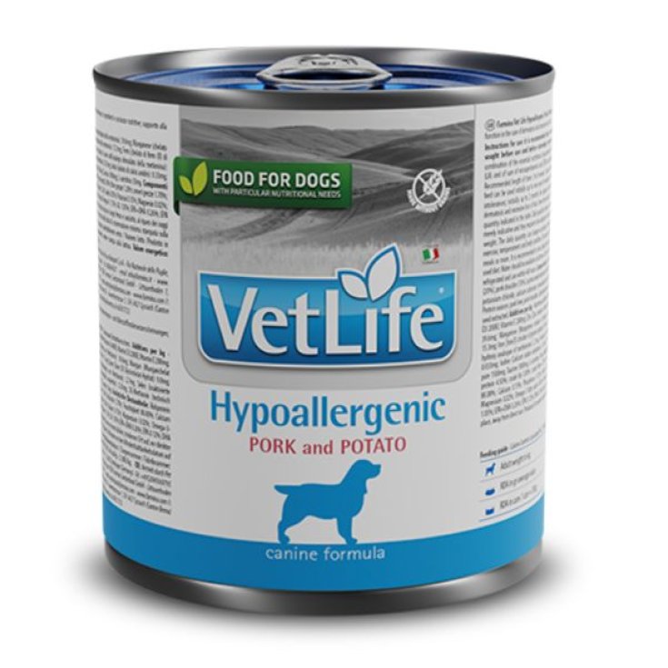 VET LIFE DOG HYP CERDO&POT 300G