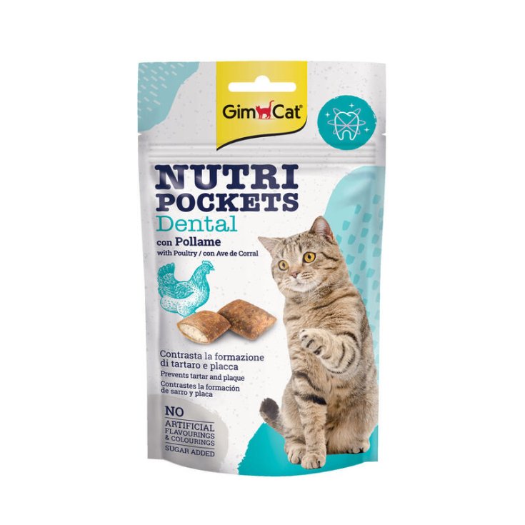 GIMCAT NUTRI POCKETS DENT 60G