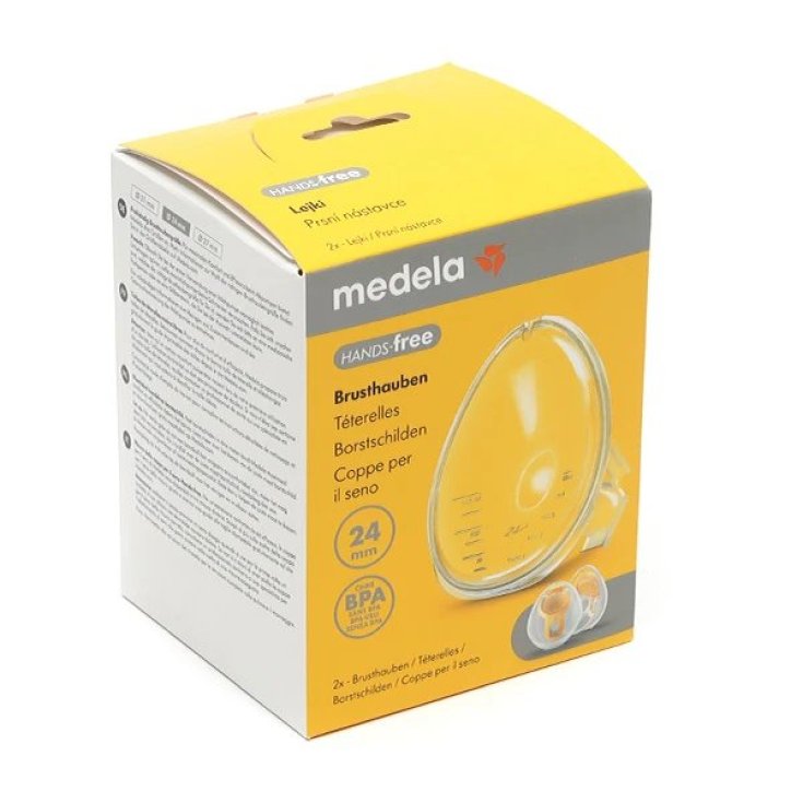 Protectores Mamarios Manos Libres 24mm Medela 2 Piezas