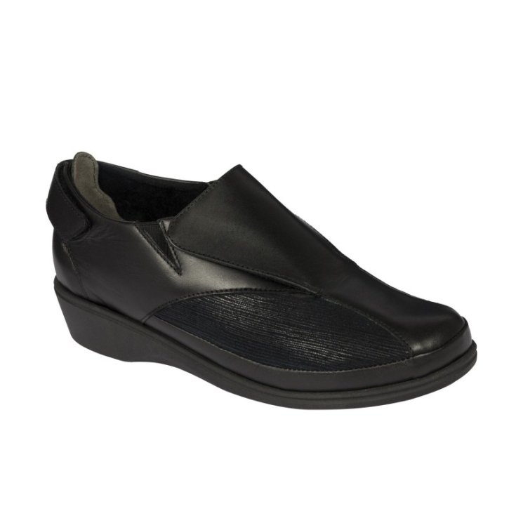 ROMILDA 2.0 CUERO+EL W BLK 35