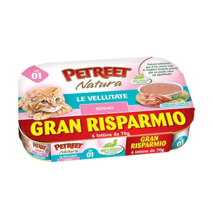 PETREET NAT VELL ATUN 70G 6X1 NUEVO