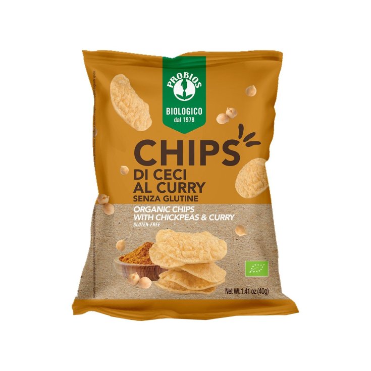 PROBIOS CHIPS GARBANZOS AL CURRY 40G