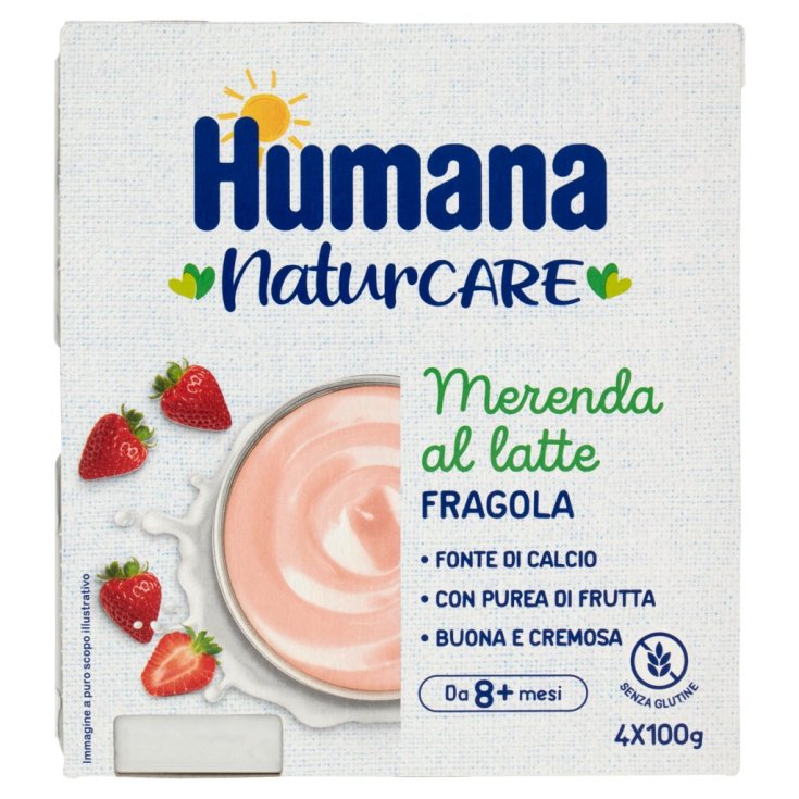 HUMANA SNACK FRESA 4UDS