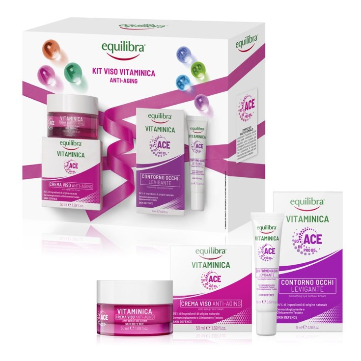 KIT FACIAL DE VITAMINAS ANTIEDAD