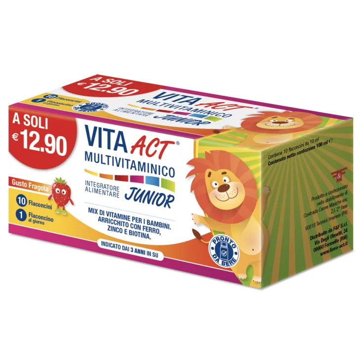 ACT JUNIOR 10F MULTIVITAMINA