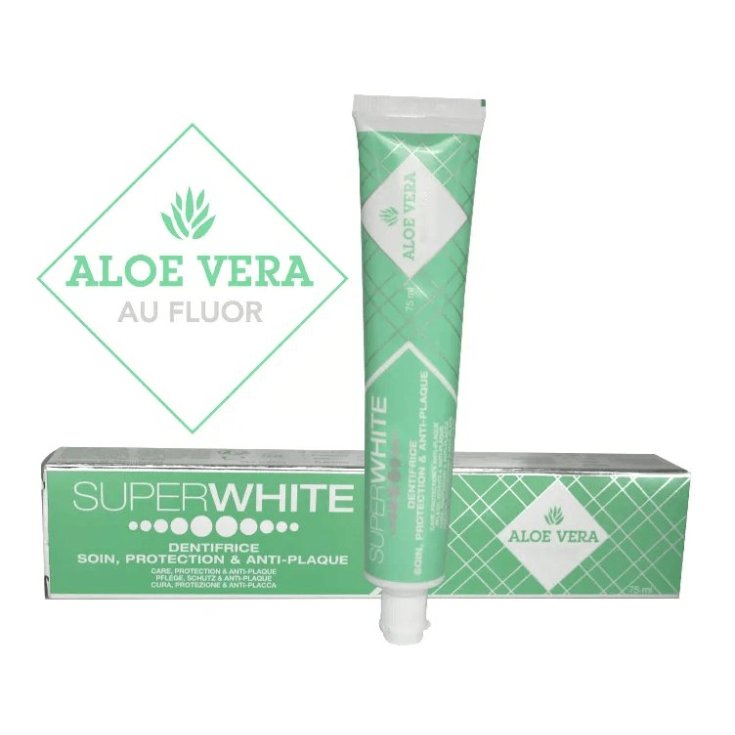 DENTIF SUPERBLANCO ALOE V 75ML