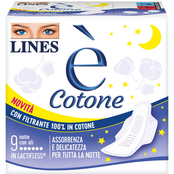 LINES E' COTONE NOTTE 9PZ