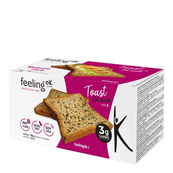 FEELING OK TOAST OIL SEEDS160G