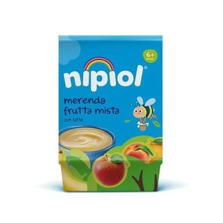 Merenda Frutta Mista Nipiol 2 x 100g