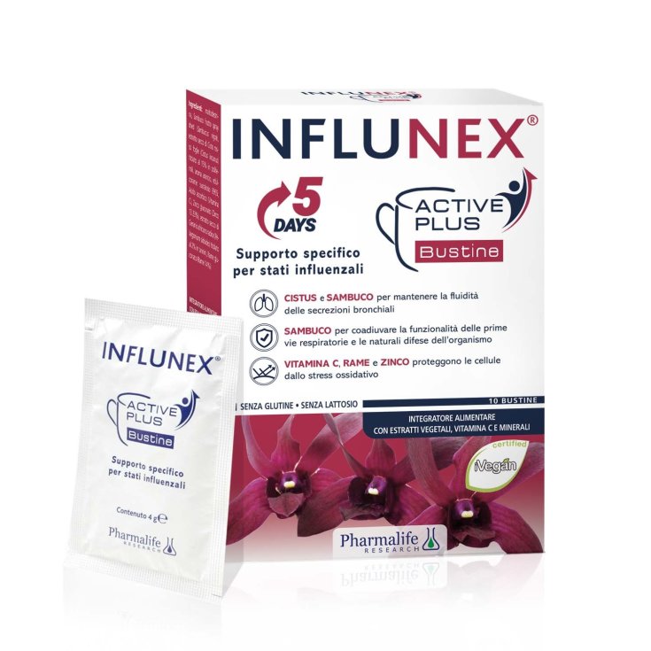 INFLUNEX ACTIVE PLUS 10BUST