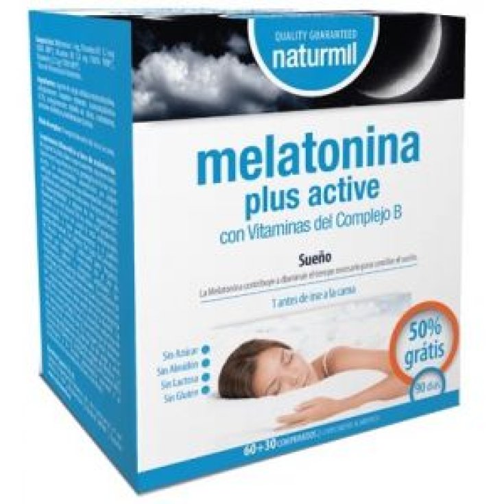 NATURMIL MELATONINA PLUS ACTIV