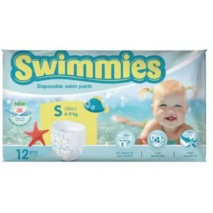 SWIMMIES PANTS SP SMALL 12PZ