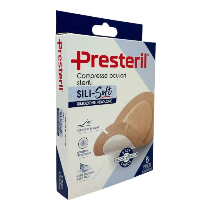 PRESTERIL CPR OCUL SILISOFT 6P