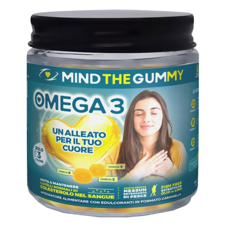 MIND THE GUM OMEGA 3 60PAST GO