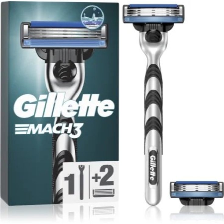 GILLETTE RASOIO MACH3 2PZ