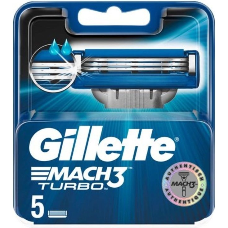 GILLETTE LAME MACH3 TURBO 5PZ