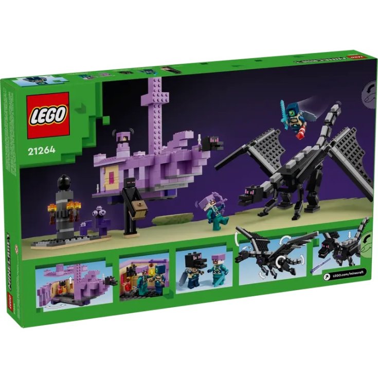 LEGO MINECRAFT ENDERDRAGO&NAVE