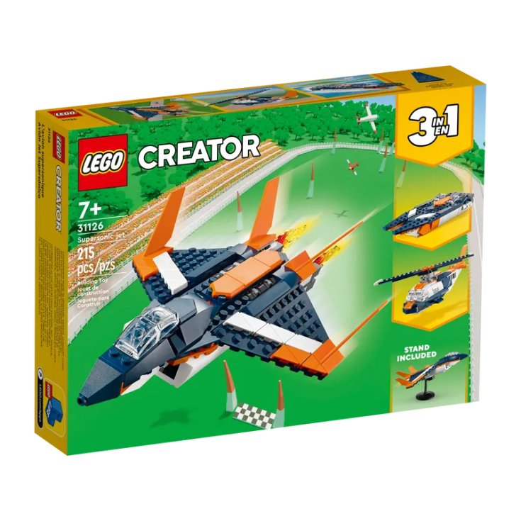 LEGO 31126 JET SUPERSONICO