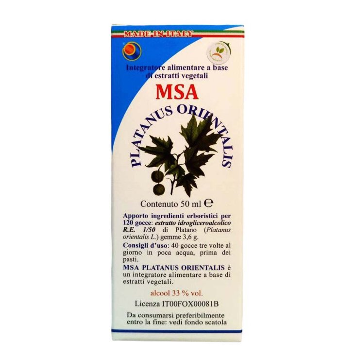 MSA PLATANUS ORIENTA 50ML