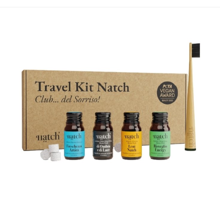 Travel Kit Natch 4 Minidosi + Spazzolino