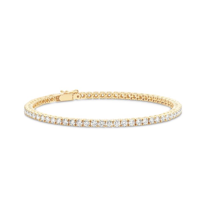 BRACCIALE TENNIS ORO