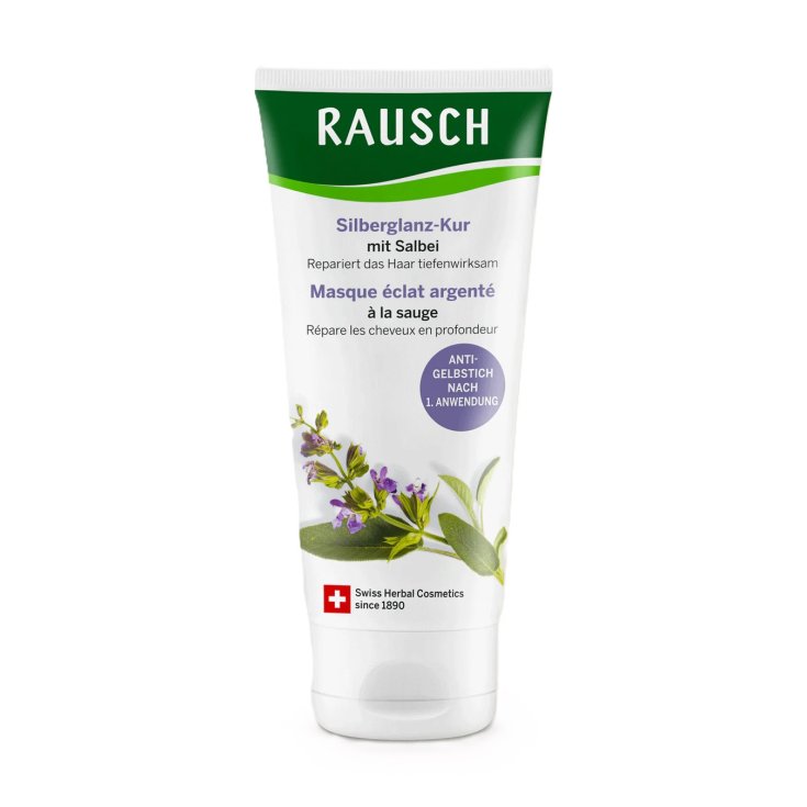 Maschera Curativa Lucentezza Argentata Rausch 100ml