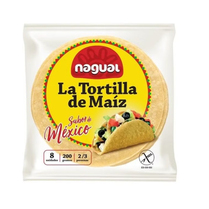 TORTILLAS MAIS GIALLO 10X20G