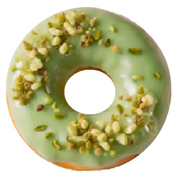 VIDAFREE DONUTS PISTAC 45G