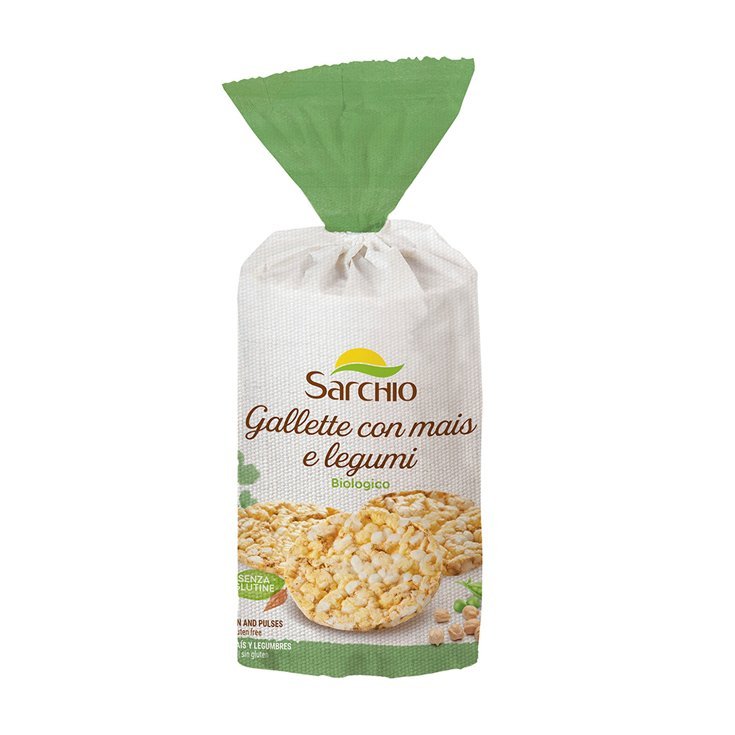 GALLETTE MAIS E LEGUMI BIO100G