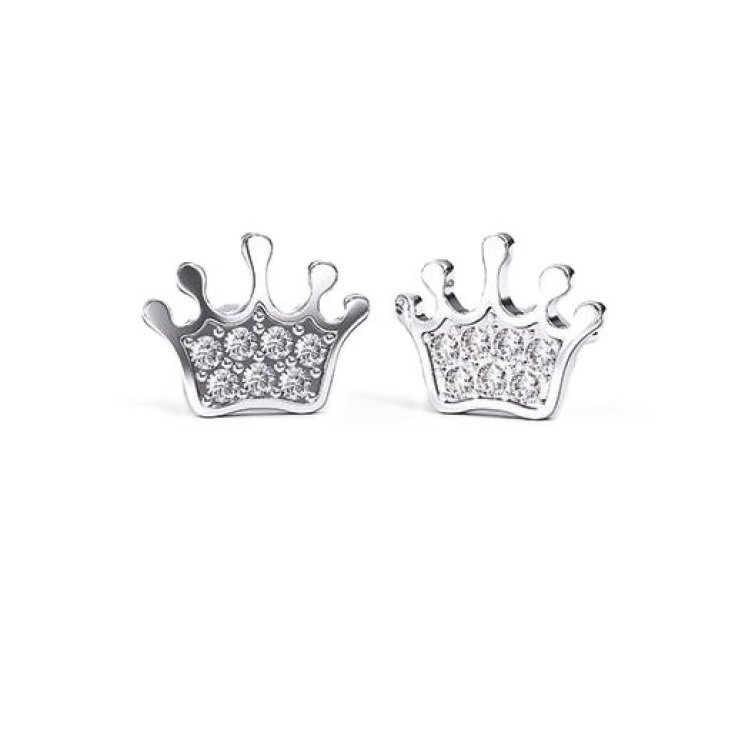 BJT705 ORECCHINI BABY CROWN SS