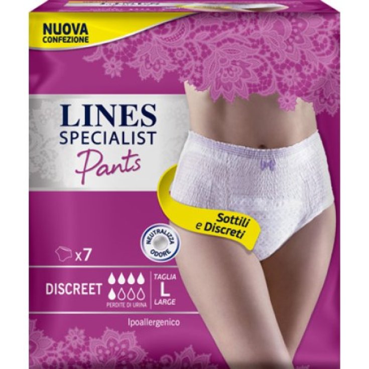 LINES SP PANTS DISCREET L 7P