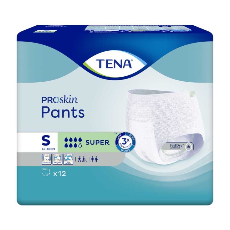 TENA PANTS SUPER S 12PZ