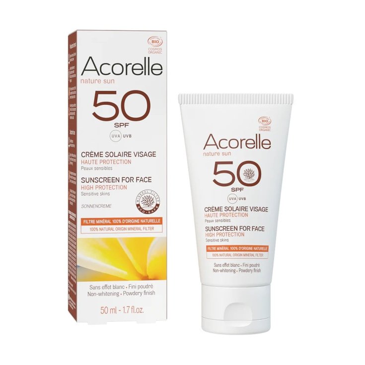 ACORELLE CREMA SOLARE VISO BIO