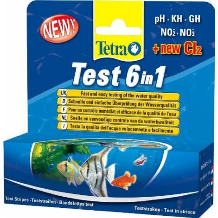 TETRATEST STRISCE 6IN1 25TEST