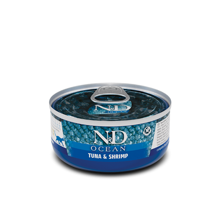 N&D CAT OCEAN TUNA&SHRIMP 70G
