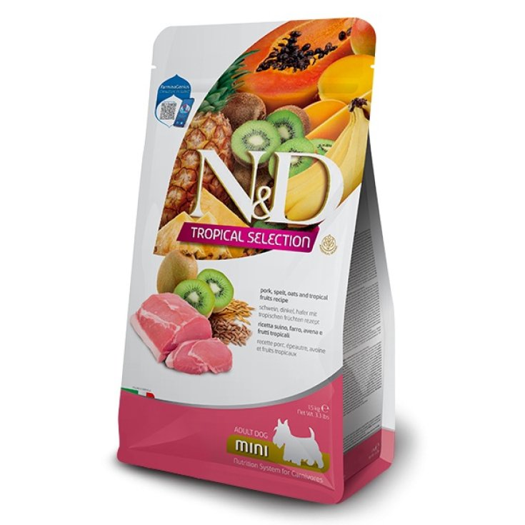 N&D DOG TROP S PORK ADM1,5KG