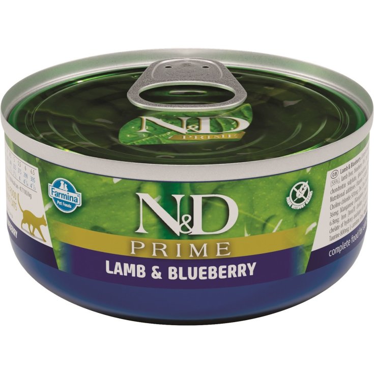 N&D CAT PRIME LAMB&BLUEBERR70G