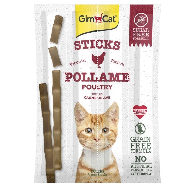 GIMCAT STICKS POLLAME 4PZ