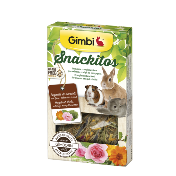 GIMBI SNACKITOS LEGN NOCC 60G