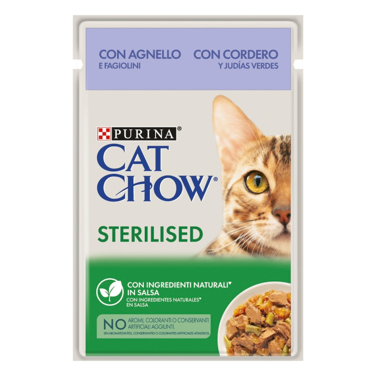 CAT CHOW STER AGN FAG 85G