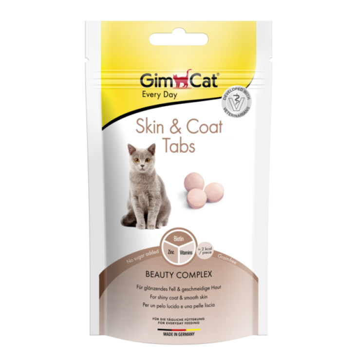 GIMCAT SKIN&COAT TABS 40G