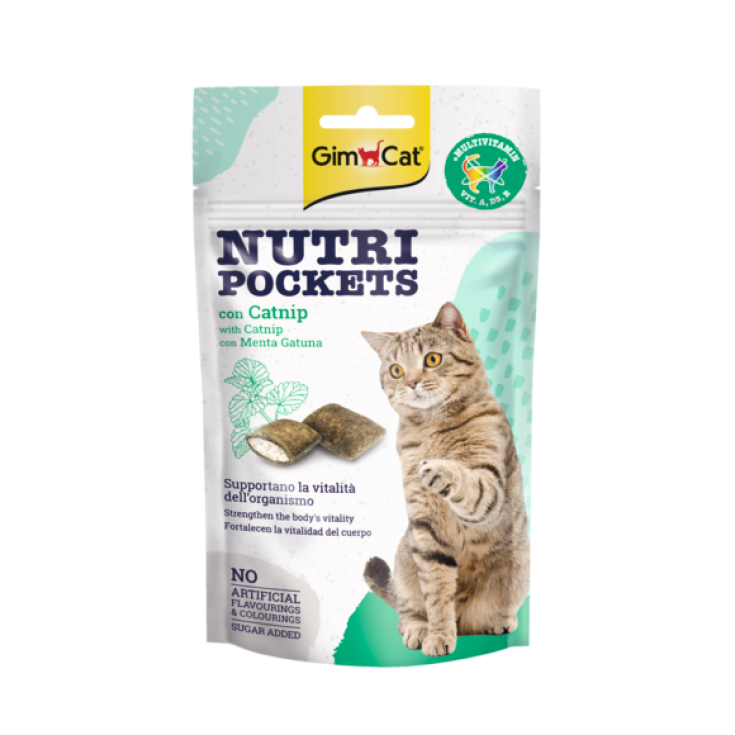 GIMCAT NUTRI POCKETS CATN 60G