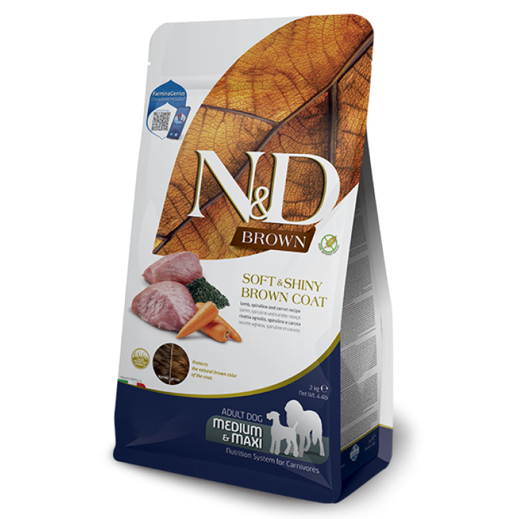N&D BROWN DOG LAMB CAR SPI 2KG