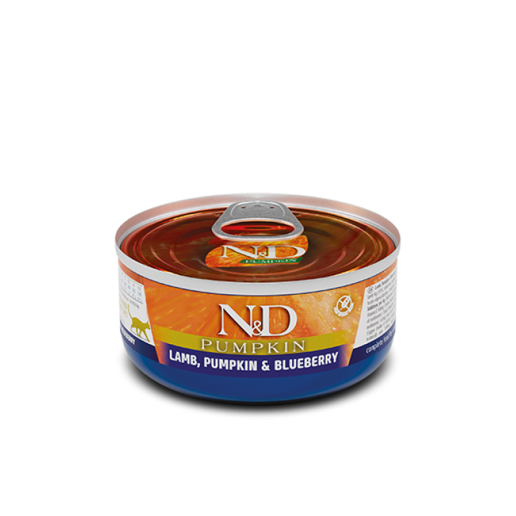 N&D CAT LAMB&PUMPKIN&BLUEB 70G