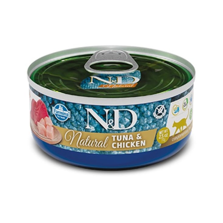 N&D CAT NATURAL TUNA&CHICKE70G