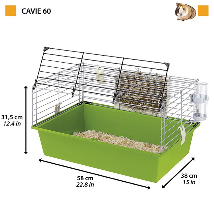 CAVIE 60 58X38X31,5CM GABBIA