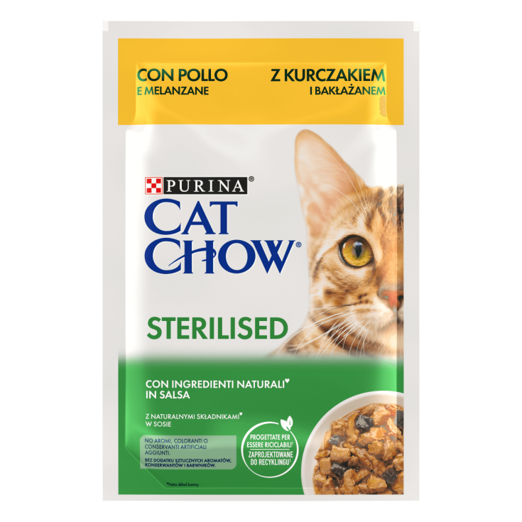 CAT CHOW STER POL MELANZ 85G