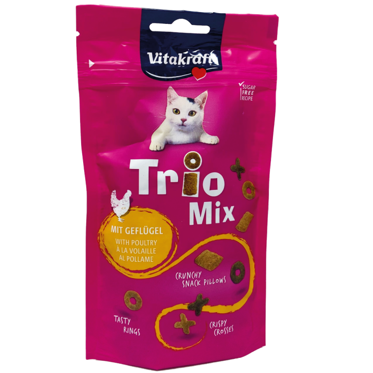 VITAKRAFT TRIO MIX POLLAME 60G