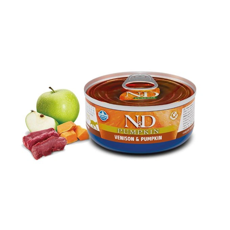 N&D CAT VENISON&PUMPKIN 70G