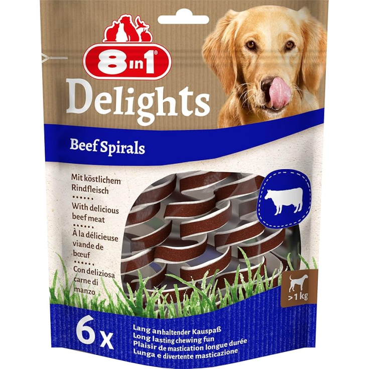 8in1 DELIGHTS BEEF SPIRALS
